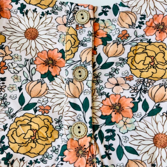 Matilda Wildflowers Fall Florals Dress with Jane Lace Trim NEW NWT Made by Molly - Picture 11 of 11